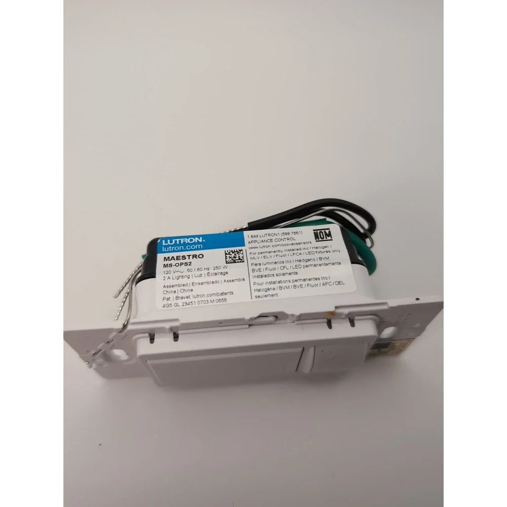 LUTRON MAESTRO MS-OPS6M2-DV OCCUPANCY‎ SENSOR 120-277V No Mounting Screws